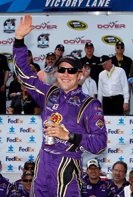 Matt Kenseth celebrates his second NASCAR Sprint Cup Series win of the season in Sunoco Victory Lane on Sunday at Dover International Speedway in Dover, Del. Credit: Todd Warshaw/Getty Images for NASCAR